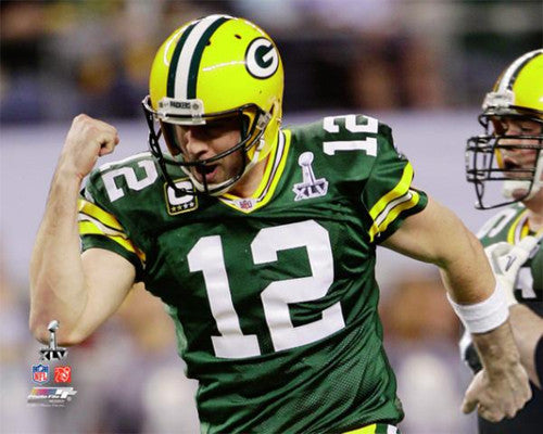 Aaron Rodgers Green Bay Packers Back-to-Back NFL MVP Official 28x40 Wa –  Sports Poster Warehouse