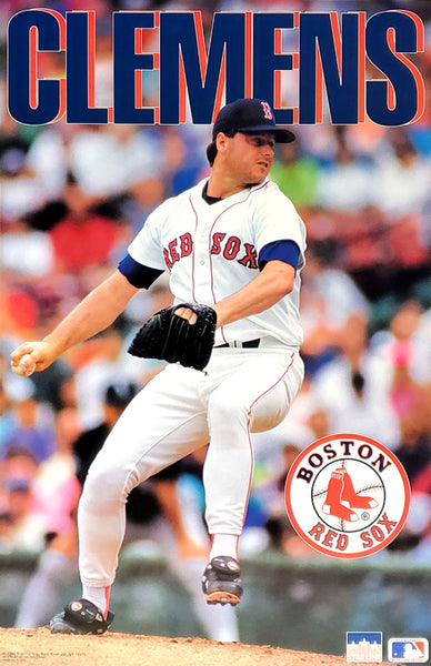 Roger Clemens Superstar Boston Red Sox Vintage Original Poster - Spo –  Sports Poster Warehouse