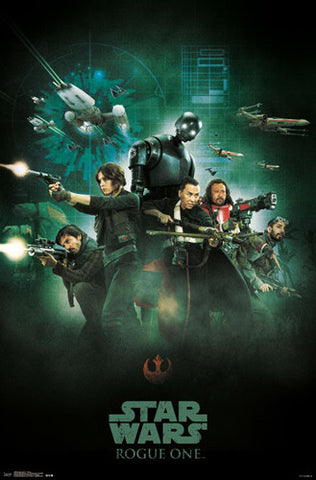 Star Wars Rogue One "Group" Official Poster - Trends 2016