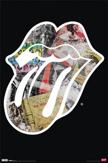 the rolling stones ポスター Original Signed and Numbered 1978 Rolling Stones World Tour