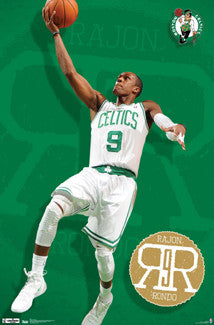 Rajon Rondo "Certified" Boston Celtics Poster - Costacos 2012