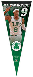 Rajon Rondo "Superstar" Boston Celtics Premium Felt Collector's Pennant - Wincraft