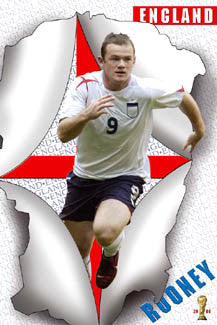 Wayne Rooney "Breakthrough" - UK Posters 2006