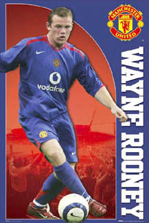Wayne Rooney "Road Warrior" - GB Posters 2006