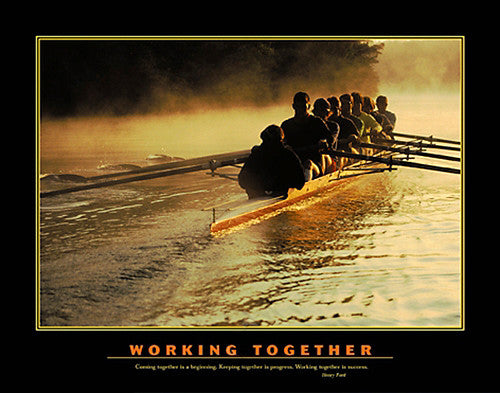 team effort rowing