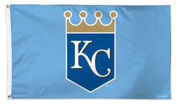 Kansas City Royals "KC Crown" Deluxe-Edition Premium 3'x5' MLB Flag - Wincraft Inc.