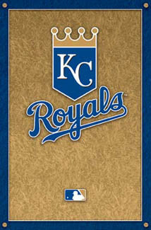 Kansas City Royals Official MLB Logo Poster - Costacos Sports – Sports  Poster Warehouse