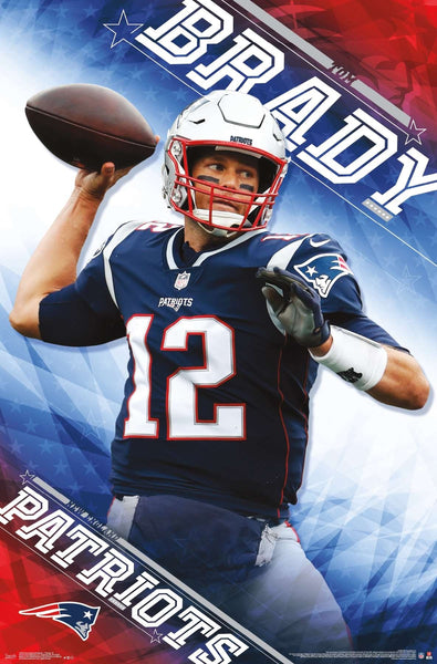 Tom Brady 2010 NFL MVP New England Patriots Commemorative Poster - Cos –  Sports Poster Warehouse