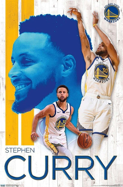 Stephen Curry "Golden State Great" Golden State Warriors NBA Action Poster - Trends Int'l 2019
