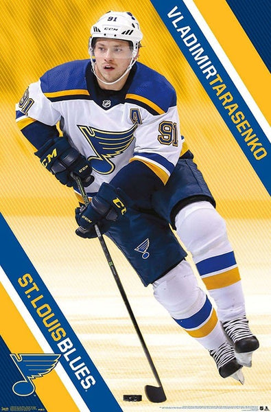Wayne Gretzky St. Louis Blues NHL Hockey Action Poster - Starline