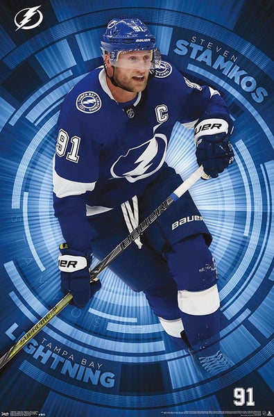 Steven Stamkos "Heart and Soul" Tampa Bay Lightning Official NHL Action Poster - Trends 2019