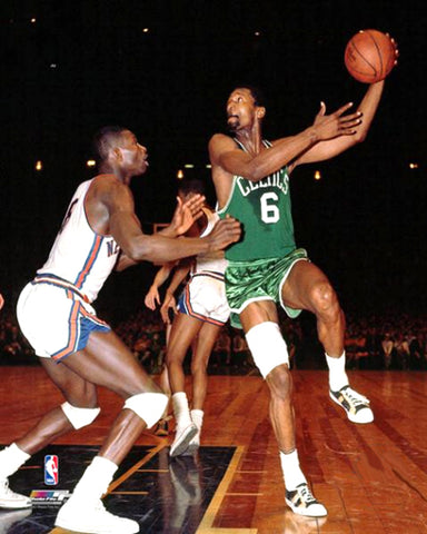 Bill Russell "Celtics Green" (c.1966) Classic Premium Poster Print - Photofile Inc.