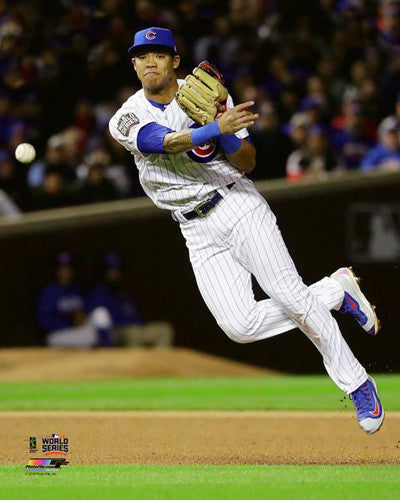 Addison Russell "Slick" Chicago Cubs 2016 World Series Premium Poster Print - Photofile 16x20
