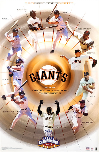 Vintage San Francisco Giants 2002 National League NL Champions