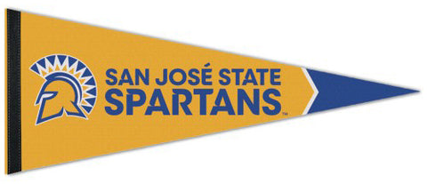 San Jose State Spartans NCAA Team Logo Premium Felt Pennant - Wincraft Inc.