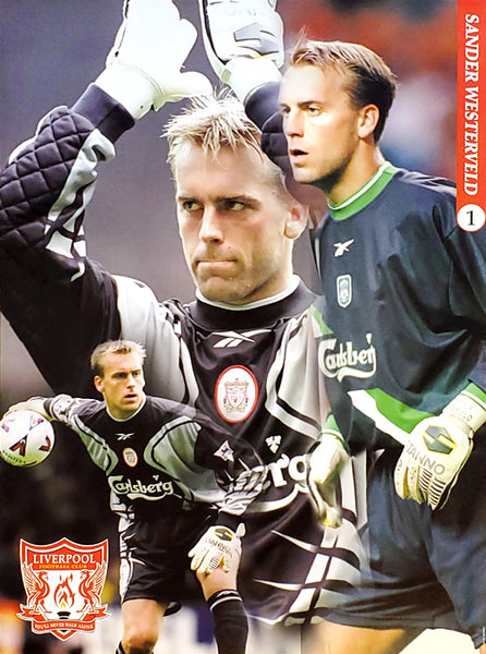 Sander Westerveld "Action" Liverpool FC Poster - UK 2000
