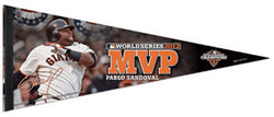 Pablo Sandoval 2012 World Series MVP Commemorative Premium Felt Pennant - Wincraft