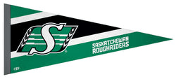 Saskatchewan Roughriders CFL Football Team Premium Felt Pennant - The Sports Vault Canada