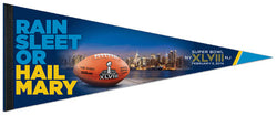 Super Bowl XLVIII (2014) "Hail Mary" Premium Felt Collector's Pennant - Wincraft