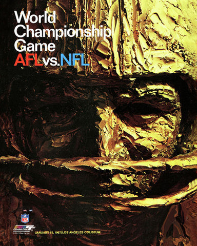 Super Bowl I (1967) Official Event Poster Premium Reprint Edition - Photofile Inc.