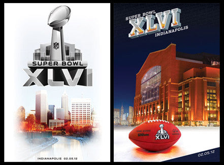 Super Bowl XLVI (Indianapolis 2012) 2-Poster Set - Trends Int'l.