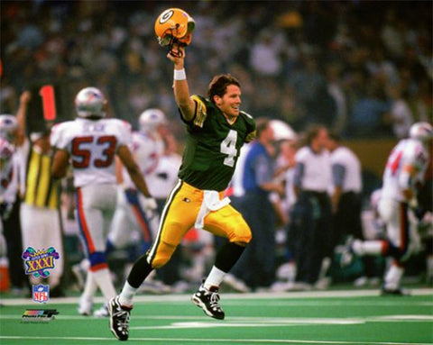 Brett Favre "Super Bowl Sensation" (1997) Green Bay Packers Premium Print  - Photofile