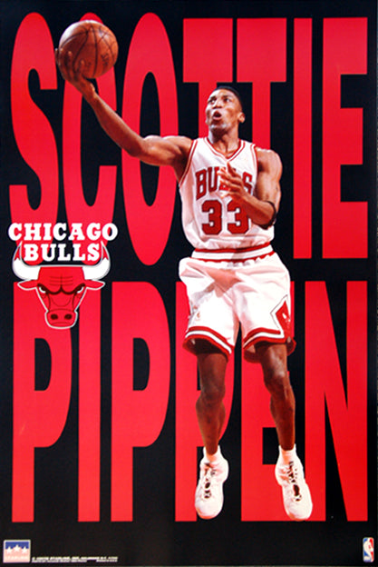 97年☆NBA公式「STARLINE」ジョーダン BULLS ブルズ ポスター