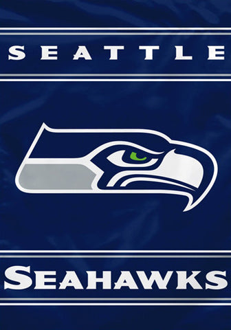 Seattle Seahawks Official Premium 28x40 NFL Team Banner - BSI Products