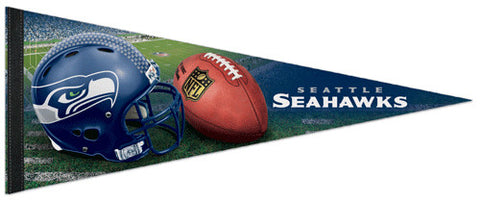 Seattle Seahawks Official NFL Helmet Logo Premium Felt Pennant - Wincraft