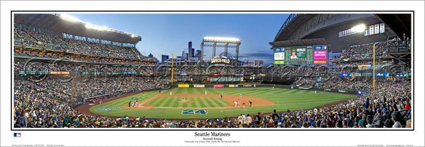 Safeco Field "Junior Night" (2016) Seattle Mariners Panoramic Poster Print - Everlasting Images by Rob Arra
