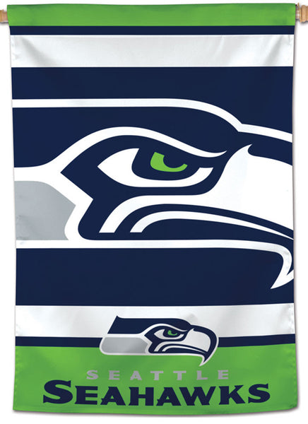 Seattle Seahawks Classic Logo-Style Official NFL Team Logo Wall BANNER - Wincraft Inc.