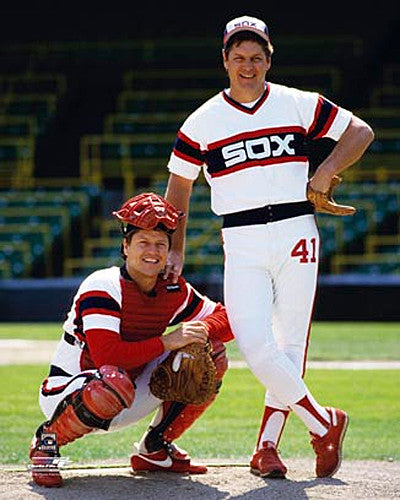 MLB Chicago White Sox (Carlton Fisk) Men's Cooperstown Baseball Jersey.
