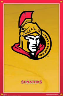 Ottawa Senators New-School Logo Poster - Costacos 2007