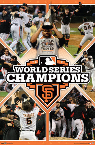 2014 San Francisco Giants World Series Poster Buster Posey Bumgarner Game 7  Art