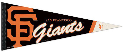 San Francisco Giants Official MLB Baseball Team Logo-Style Premium Felt PENNANT - Wincraft