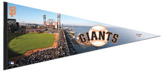 San Francisco Giants Stadium Oracle Park Gameday Oversized Premium Felt Pennant - Wincraft