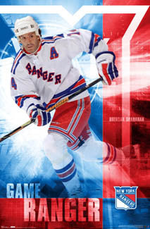 Brendan Shanahan "Game Ranger" New York Rangers Poster - Costacos 2006