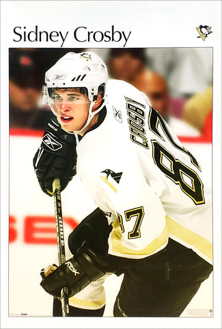 Sidney Crosby "Debut" Pittsburgh Penguins NHL Action Poster - Costacos 2005