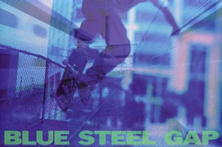 Skateboarding "Blue Steel Gap" Poster - Image Source