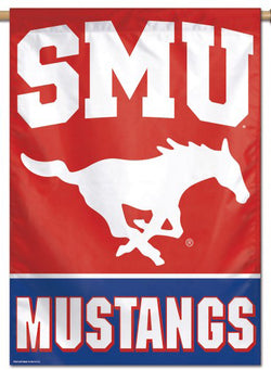 Southern Methodist University SMU Mustangs Official NCAA Premium 28x40 Wall Banner - Wincraft Inc.