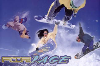 Snowboarding "Air Rage Four" Action Poster - Image Source
