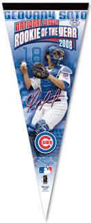 Geovany Soto "ROY" Premium Collector's Pennant - Wincraft Inc.