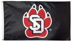 South Dakota Coyotes Official NCAA Deluxe Team Logo Style 3'x5' Flag - Wincraft