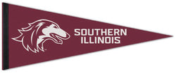 Southern Illinois Salukis NCAA Sports Team Logo Premium Felt Pennant - Wincraft Inc.