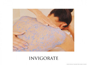 Spa Series "Invigorate" Inspirational Poster Print - Fitnus Corp.