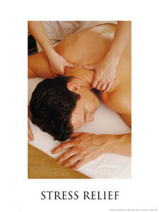 Spa Series "Stress Relief" Inspirational Poster Print - Fitnus Corp.