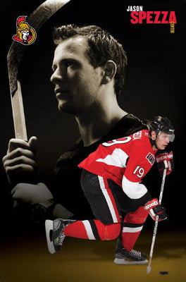 Jason Spezza "Hero" Ottawa Senators Poster - Costacos Sports
