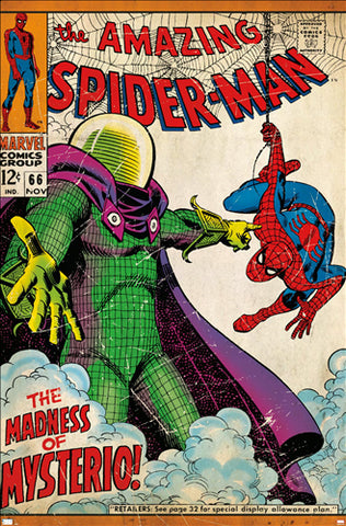 Amazing Fantasy #15 SPIDER-MAN DEBUT 1962 Marvel Comics Cover 24x36 POSTER
