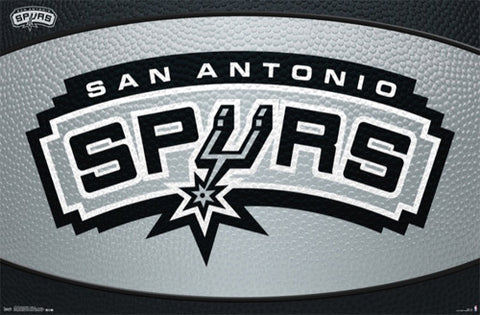 San Antonio Spurs NBA Basketball Official Team Logo Poster - Trends International