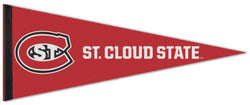 St. Cloud State Huskies Official NCAA Team Logo Premium Felt Pennant - Wincraft Inc.